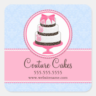 Couture Cakes Bakery Box Seals