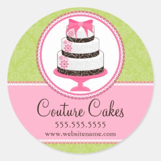 Couture Cakes Bakery Box Seals