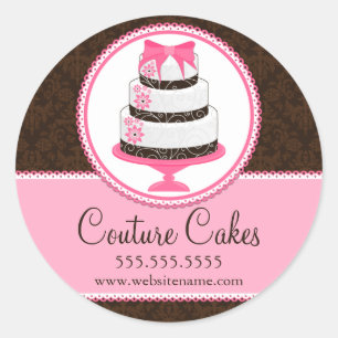 Couture Cakes Bakery Box Seals