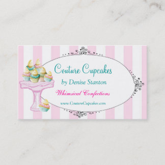 Couture Cupcakes Business Card