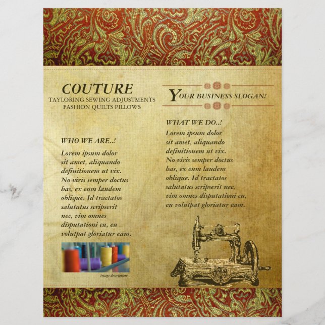 COUTURE - Flyer (Front)