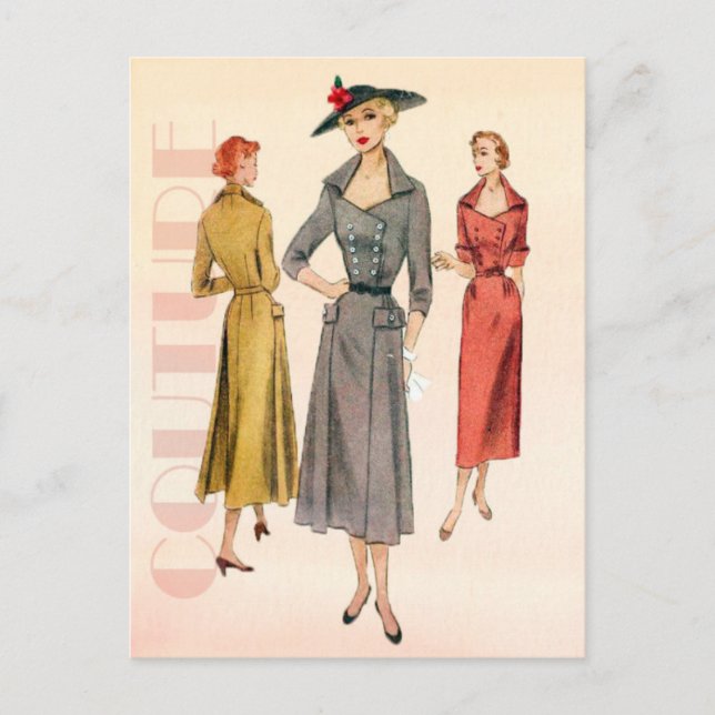 Couture Postcard (Front)