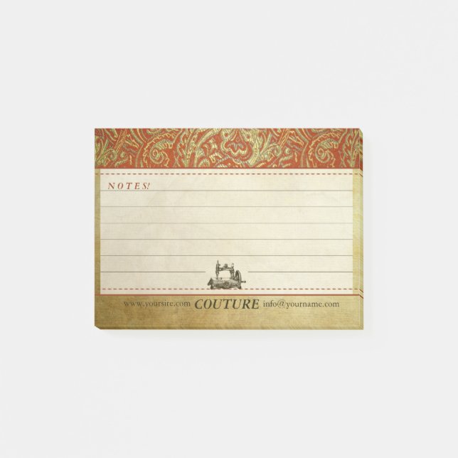 COUTURE - PostIt Post-it Notes (Front)