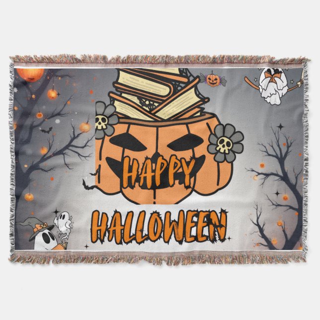Couverture Halloween Throw Blanket (Front)