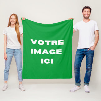 Couverture - Votre image ici - personnalisée Fleece Blanket