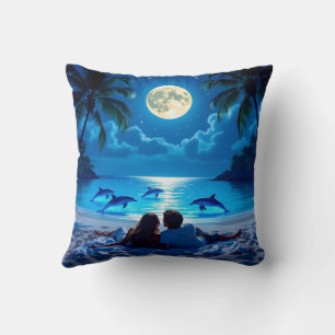 Cove of Romance no 1 Fleece Blanket Cushion