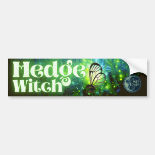 Coven Dupp Hedge Witch Bumper Sticker