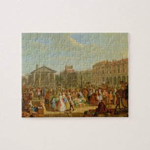 Covent Garden, c.1726 (oil on copper) Jigsaw Puzzle