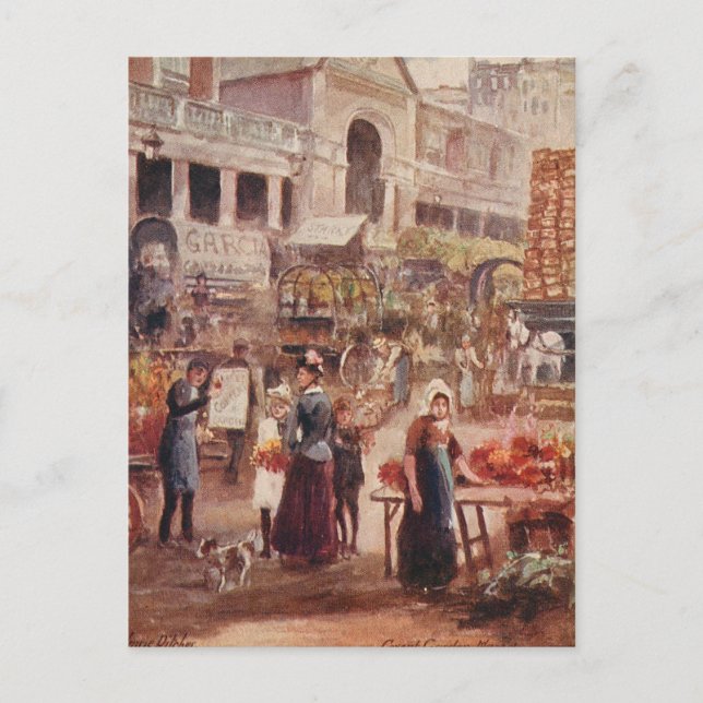 Covent Garden London Postcard (Front)