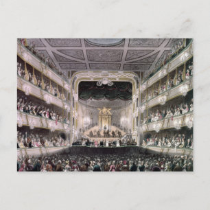 Covent Garden Theatre Postcard