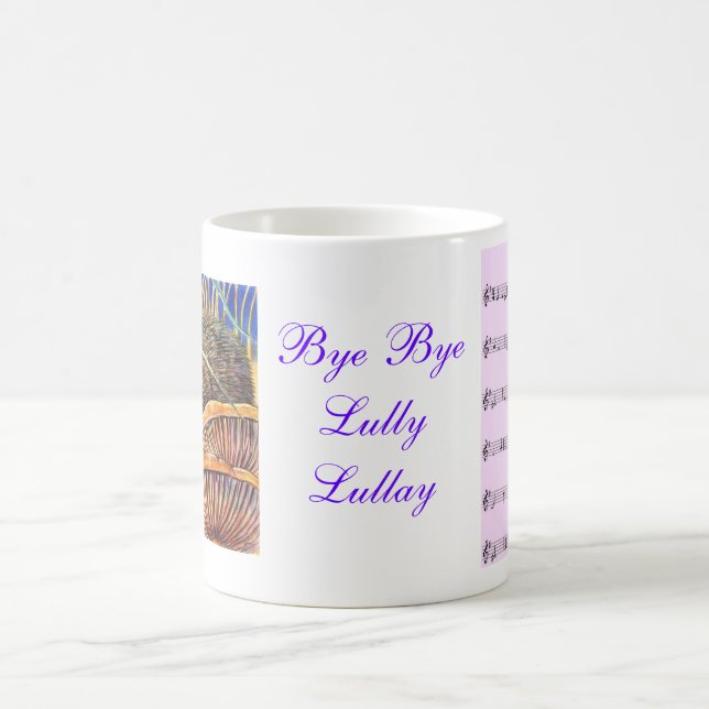 Coventry Carol Music Notes Mug (Center)