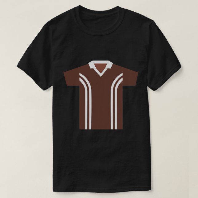 Coventry City  Chocolate Brown Away Kit 1978 - 197 T-Shirt (Design Front)