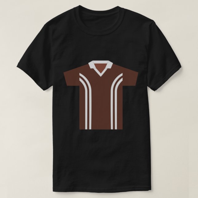 Coventry City  Chocolate Brown Away Kit 1978 - 197 T-Shirt (Design Front)