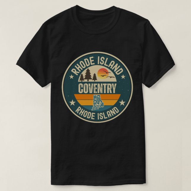 Coventry, Rhode Island T-Shirt (Design Front)