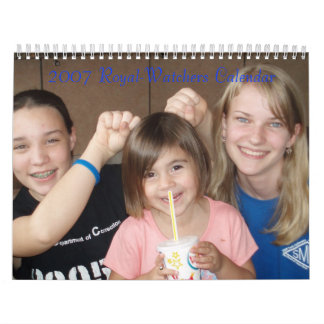 Cover, 2007 Royal-Watchers Calendar