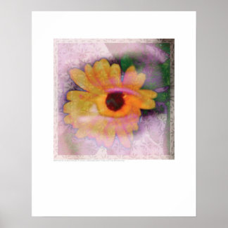 Cover art - Flower and Iris - Griego Poster