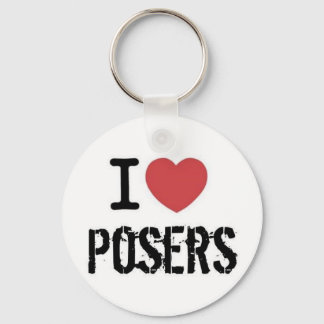 Cover band the Posers Key Chain