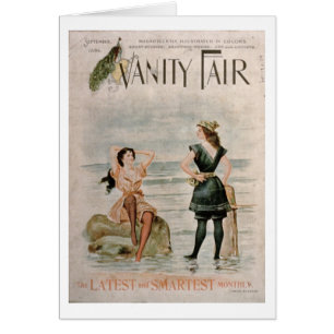 Cover for 'Vanity Fair', September 1896 (colour li