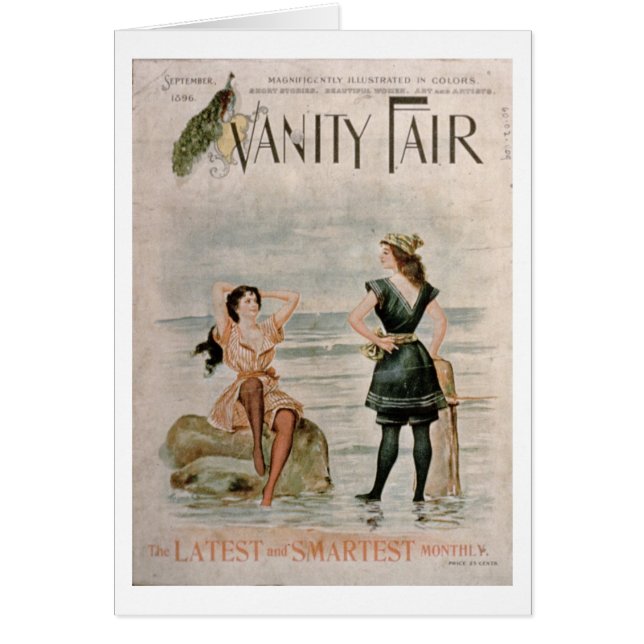 Cover for 'Vanity Fair', September 1896 (colour li (Front)