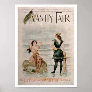 Cover for 'Vanity Fair', September 1896 (colour li Poster