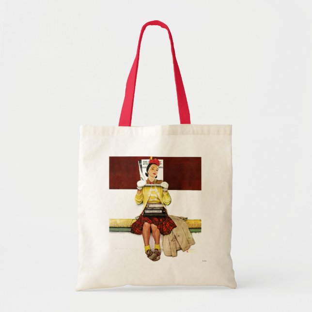 Cover Girl Tote Bag (Front)