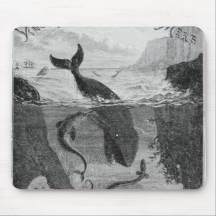 Cover Illustration '20,000 Leagues Under the Sea' Mouse Mat