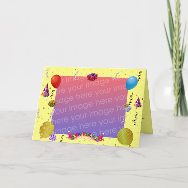 [ Cover Image ], BIRTHDAY Invitation (Front)
