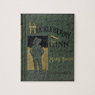Cover of 'Adventures of Huckleberry Finn' by Mark Jigsaw Puzzle