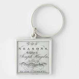 Cover of the score sheet of 'Seasons' Key Ring