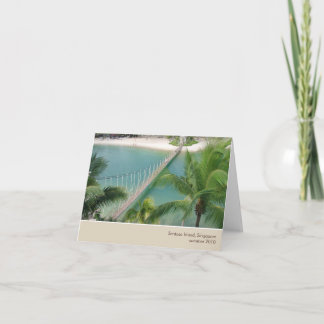 Cover photo caption latte widescreen thank you card
