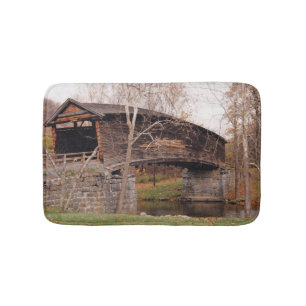 Covered Bridge Bath Mat
