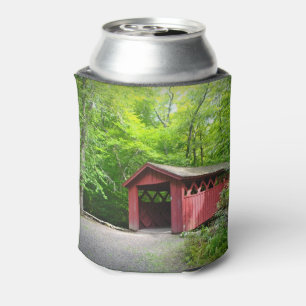 Covered Bridge Can Cooler