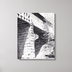 Covered Bridge Canvas Print