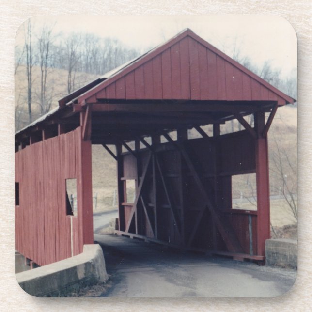 Covered Bridge Coaster (Front)
