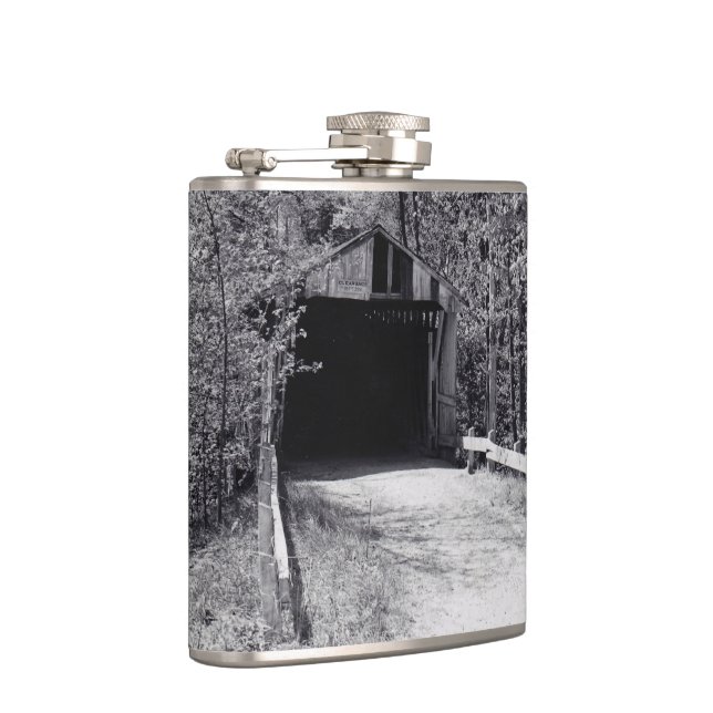 Covered Bridge Hip Flask (Right)