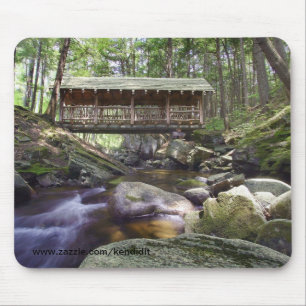 Covered Bridge in the Adirondacks Mouse Mat