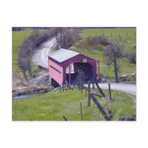 Covered Bridge In The Outaouais