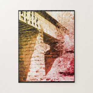 Covered Bridge Jigsaw Puzzle