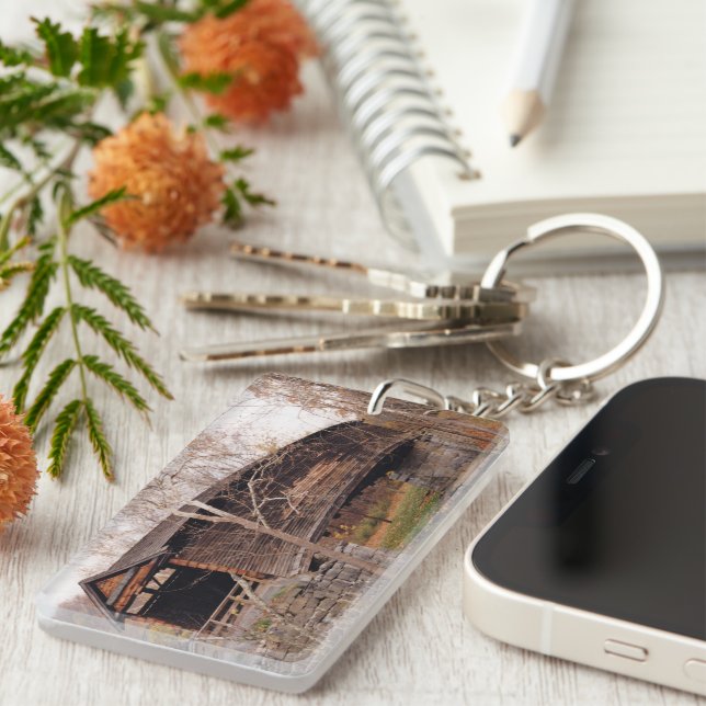 Covered Bridge Key Ring (Front Right)