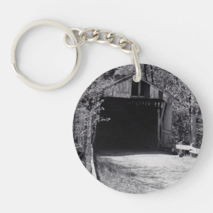 Covered Bridge Key Ring