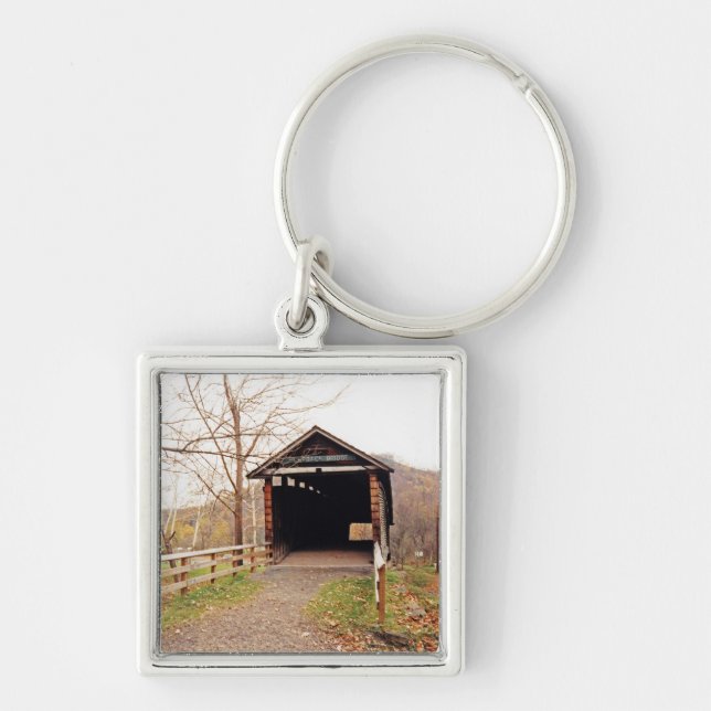 Covered Bridge Key Ring (Front)