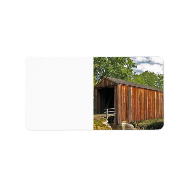 Covered Bridge Label (Front)