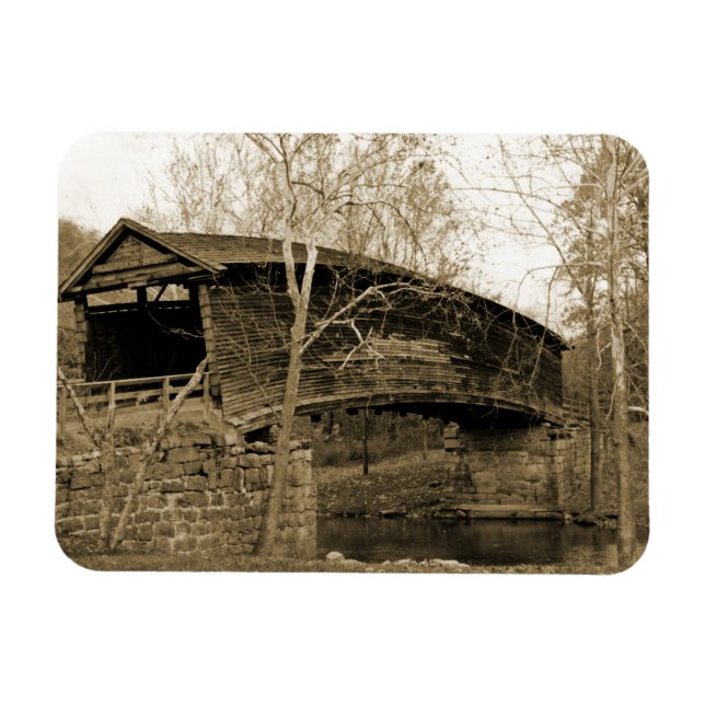 Covered Bridge Magnet (Horizontal)