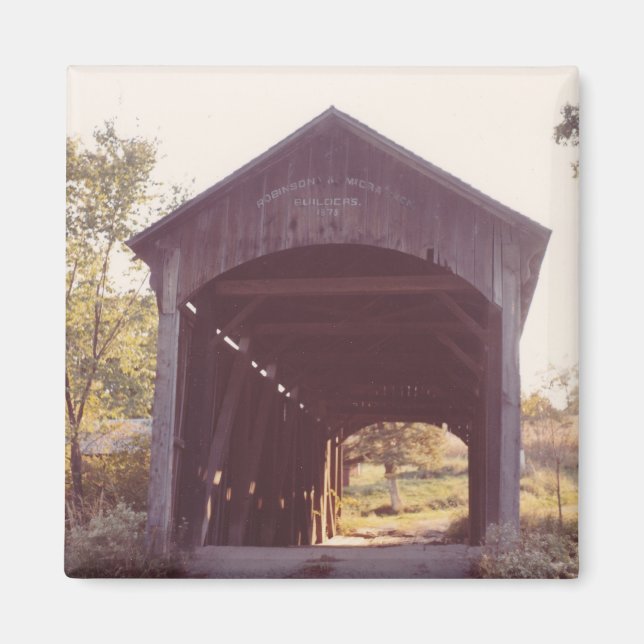 Covered Bridge Magnet (Front)