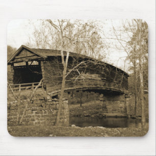Covered Bridge Mouse Mat