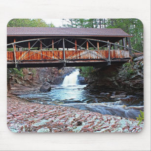 Covered Bridge Mouse Mat