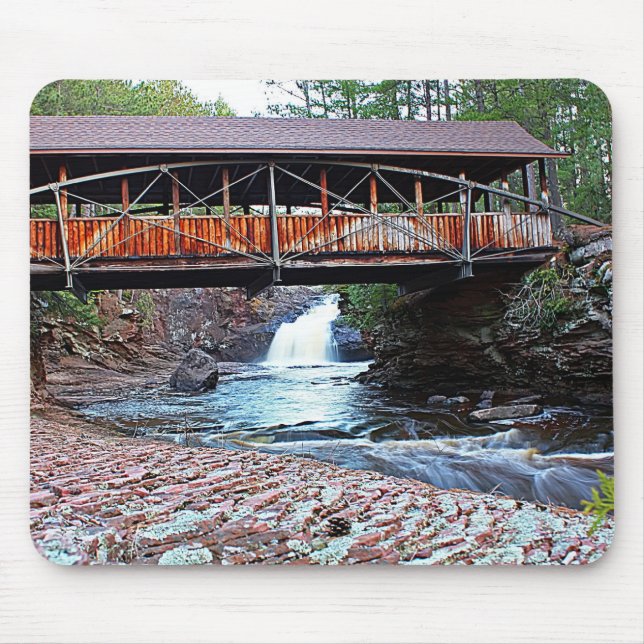 Covered Bridge Mouse Mat (Front)