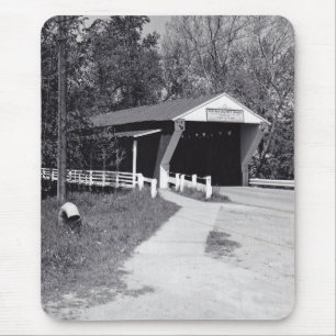 Covered Bridge Mouse Mat