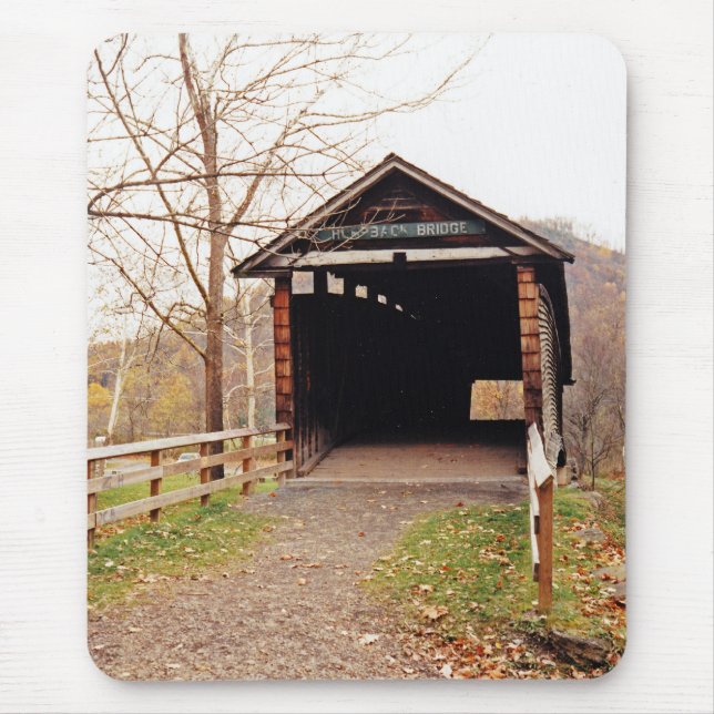 Covered Bridge Mouse Mat (Front)