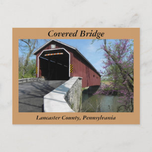 Covered Bridge - Postcard